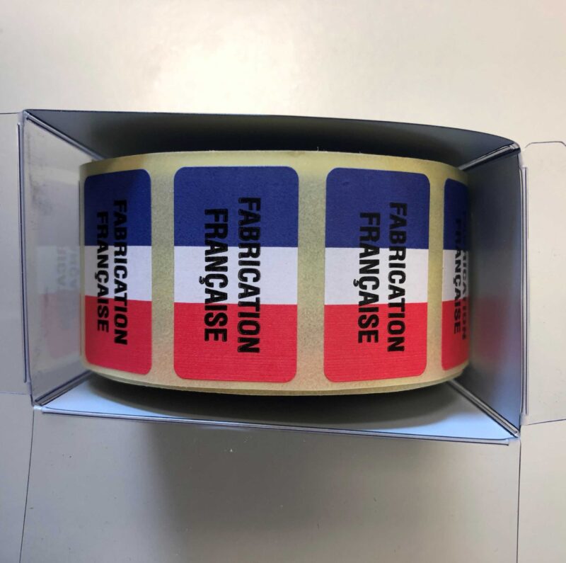 1000 Étiquettes "Fabrication Française"