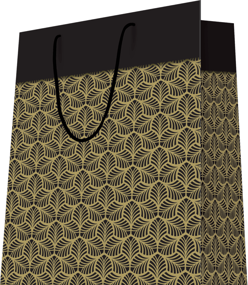 20 Sacs cabas luxe poignées cordelières à motifs