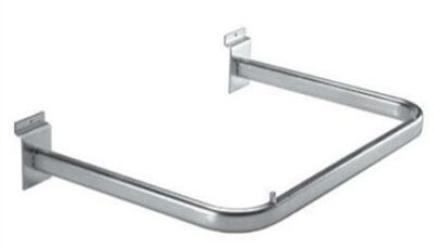 Barre penderie chromé L.53 cm