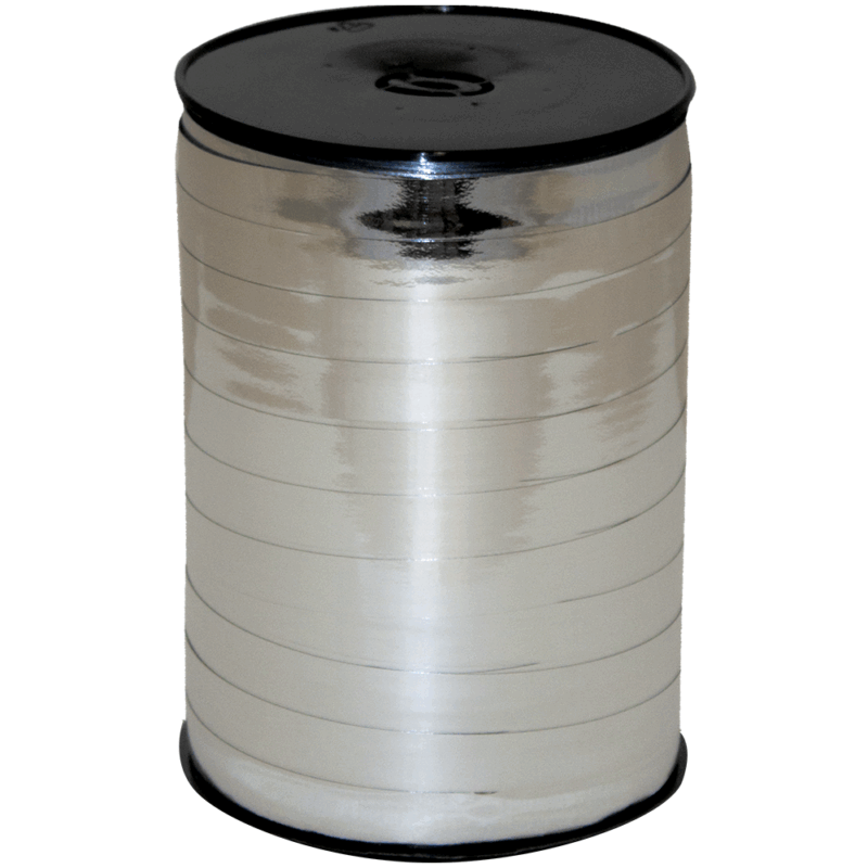 Bolduc Miroir métal uni Argent