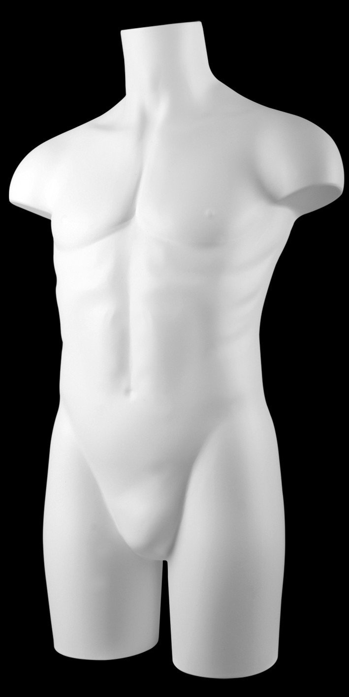 Buste torso homme blanc