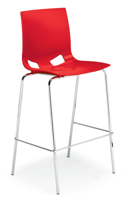 Chaise haute Fondo Hocker Glossy