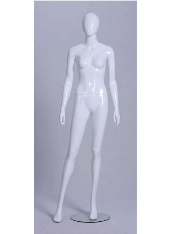 Mannequin Femme blanc mat