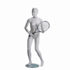 Mannequin sportf femme tenniswoman blanc