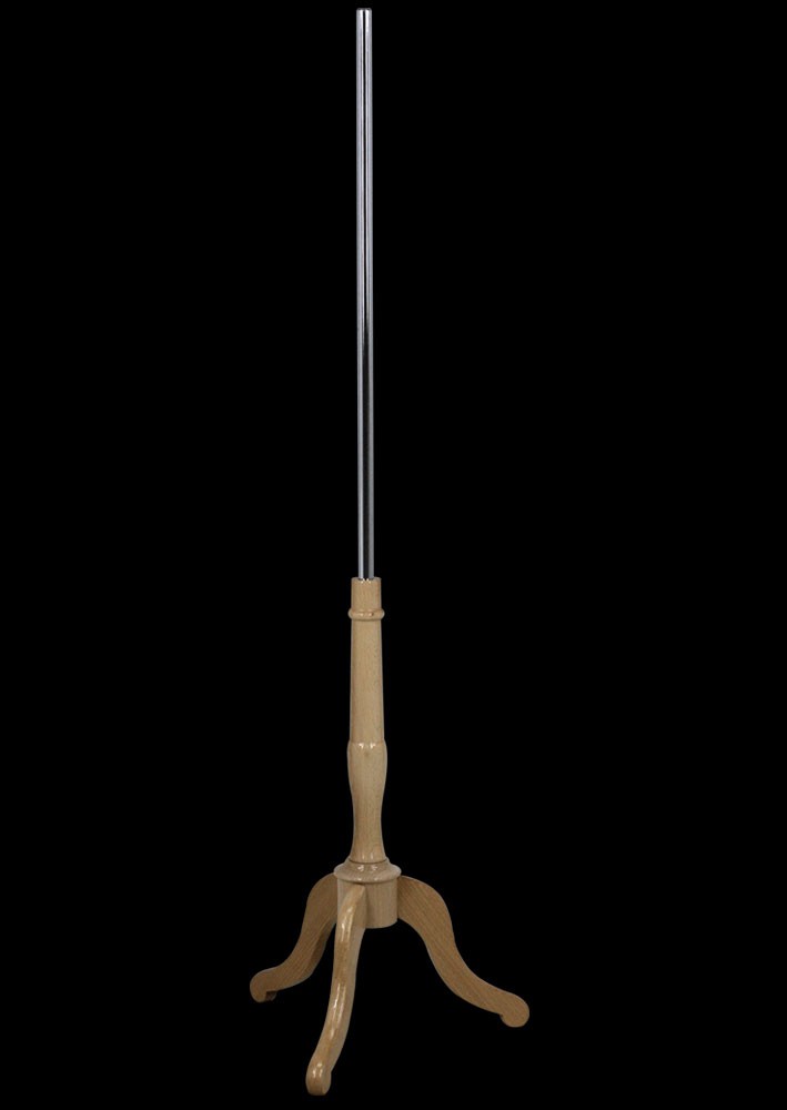 Pied tripode bois pour buste couture