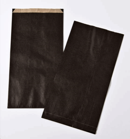 Pochette cadeau Noir 18x35 cm x250