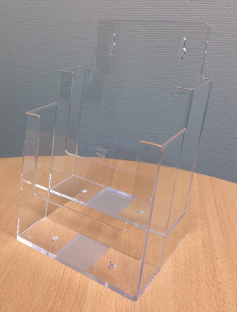 Porte brochures A5 2 compartiments