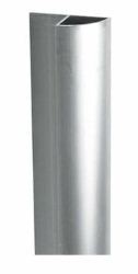 Profil alu terminal arrondi H.240 cm