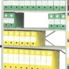 Rayonnage archivage L.125xP.35xH.200 cm élément départ