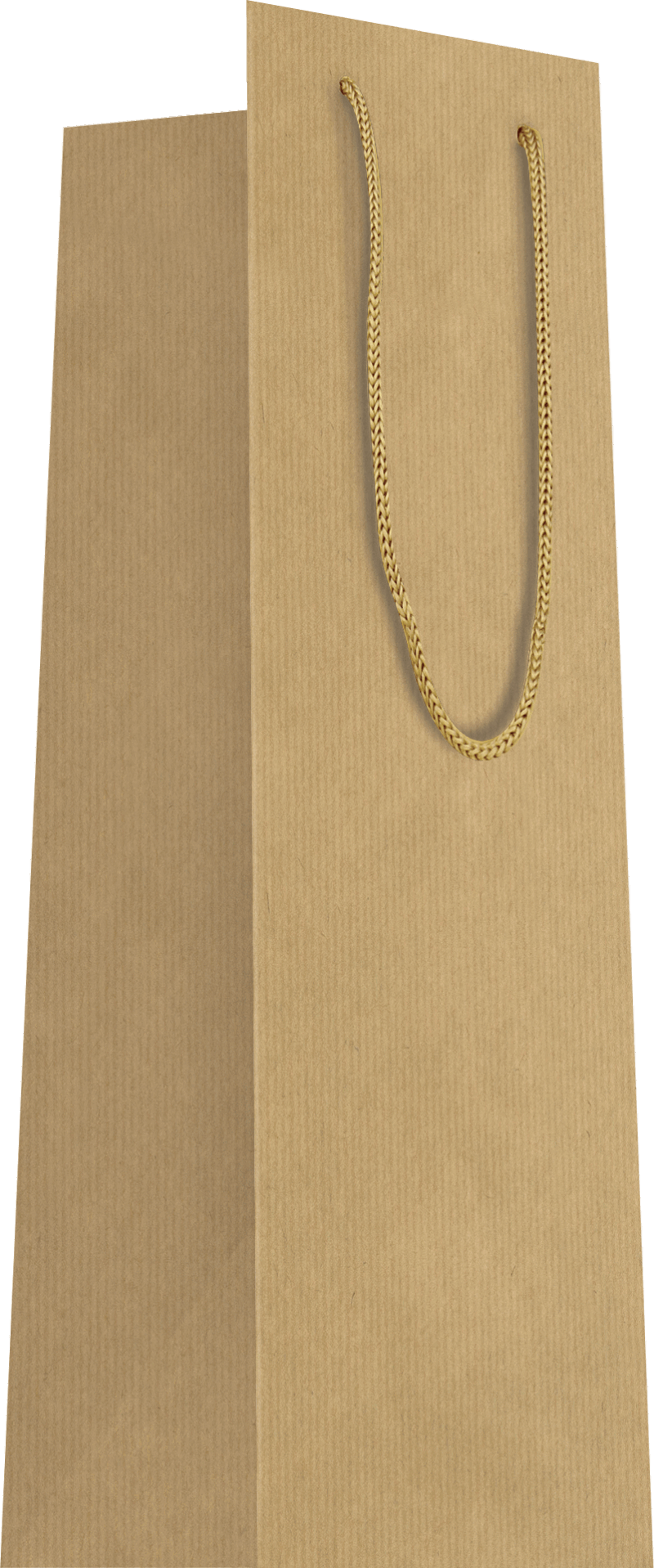 Sac bouteille Brun papier kraft L11xP11xH39cm x20