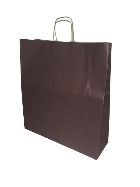 Sac papier kraft Chocolat L45xP15xH49 cm x50