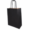 Sac papier kraft Noir L18xP8xH24 cm x50