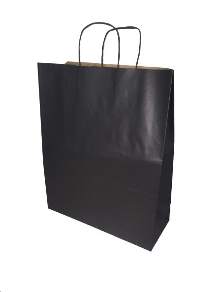 Sac papier kraft Noir L36xP12xH41 cm x50