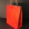 Sac papier kraft Rouge L18xP8xH24 cm x50