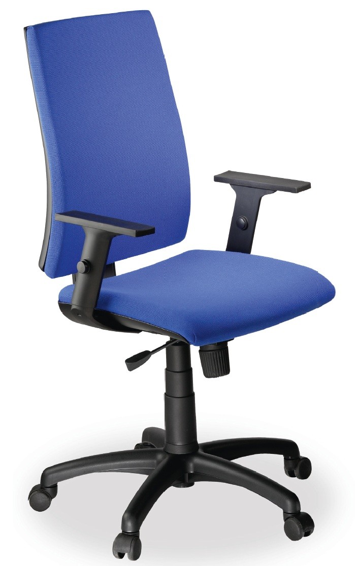 Siège dactylo Intrata bleu