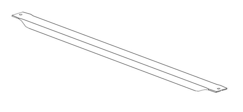 Traverse pour platelage P.100 cm