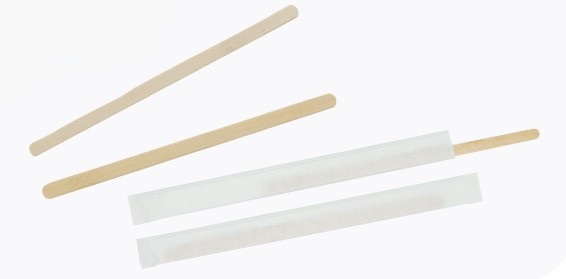 300 Agitateurs Bois 14cm