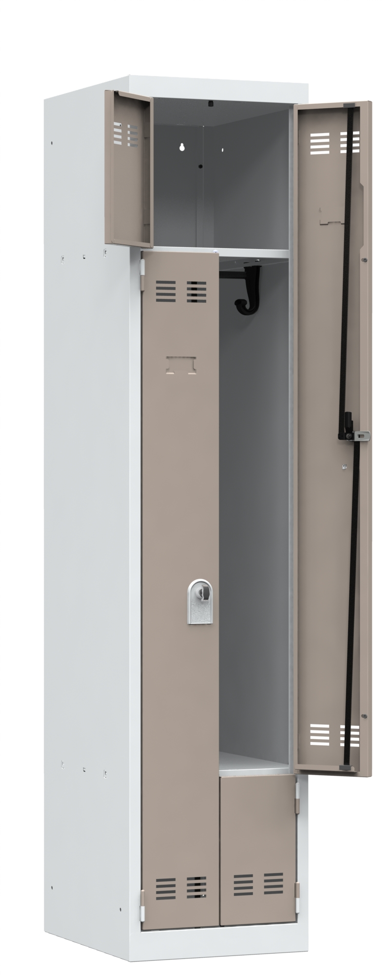 Alternative view of Vestiaire "gain de place" Portes Z