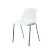 Chaise coque blanche