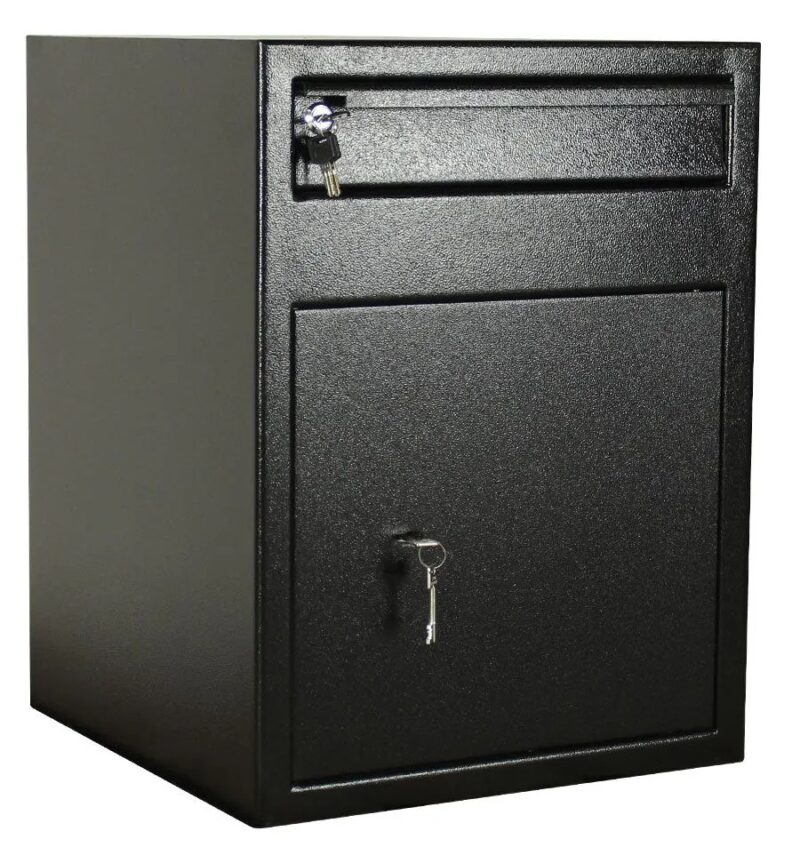 Coffre-Fort de Dépôt Rottner Cashmatic 2 – 71 L, double verrouillage, sécurisé