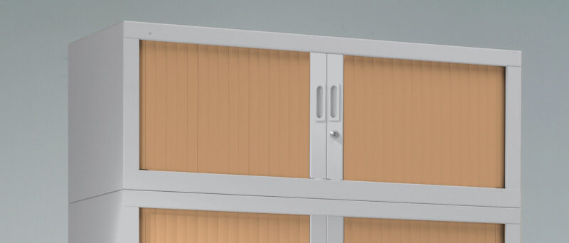 Rehausse métallique pour armoire à rideaux Bicolore